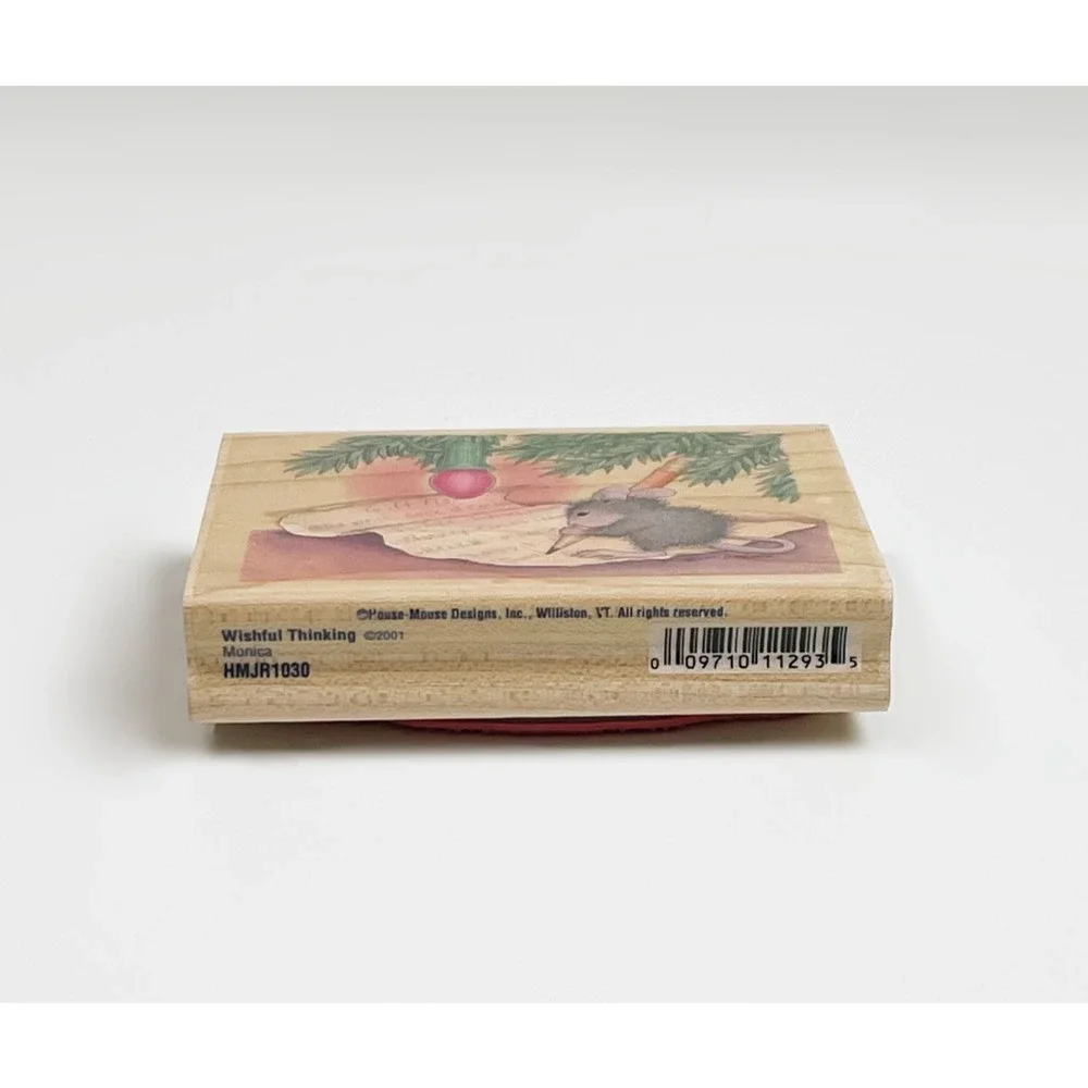 Stampabilities House Mouse Wishful Thinking Stamp Monica 4x3
